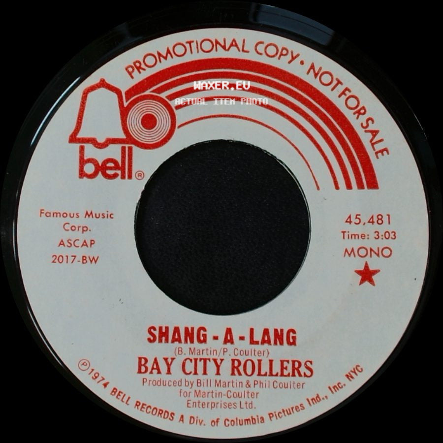 Bay City Rollers - Shang-A-Lang / Shang-A-Lang side A