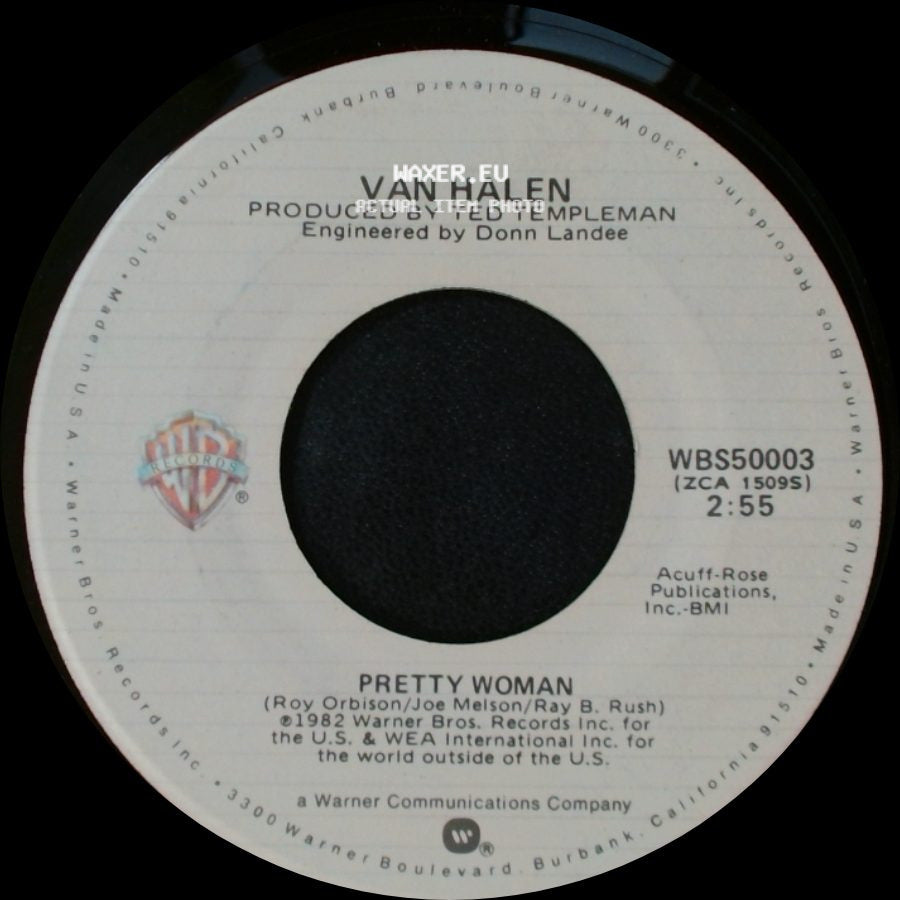 Van Halen - Pretty Woman / Happy Trails side A