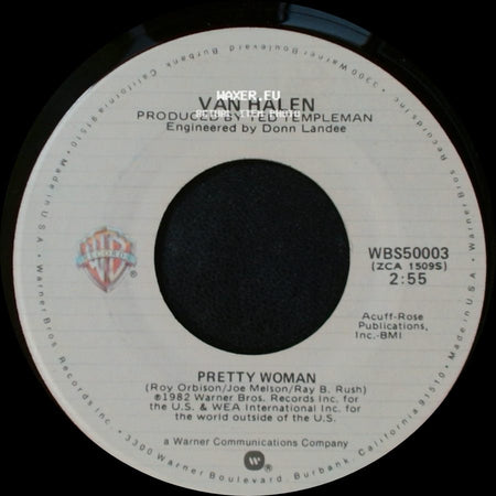 Van Halen - Pretty Woman / Happy Trails side A