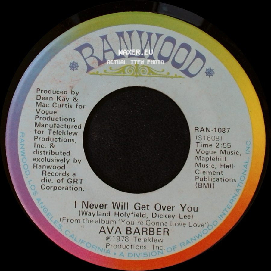 Ava Barber - I Never Will Get Over You / Healin' side A