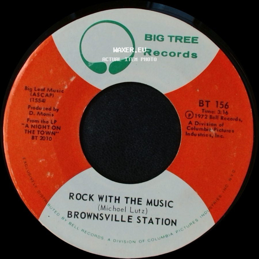 Brownsville Station - Rock With The Music / The Red Back Spider side A