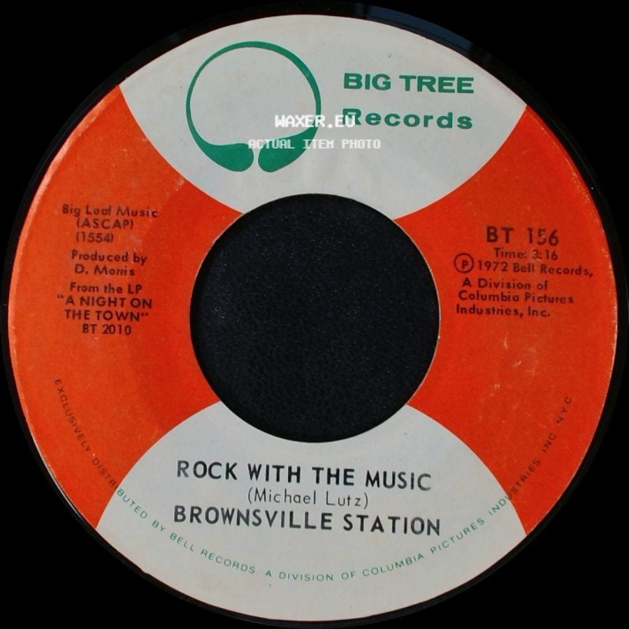 Brownsville Station - The Red Back Spider / Rock With The Music side B