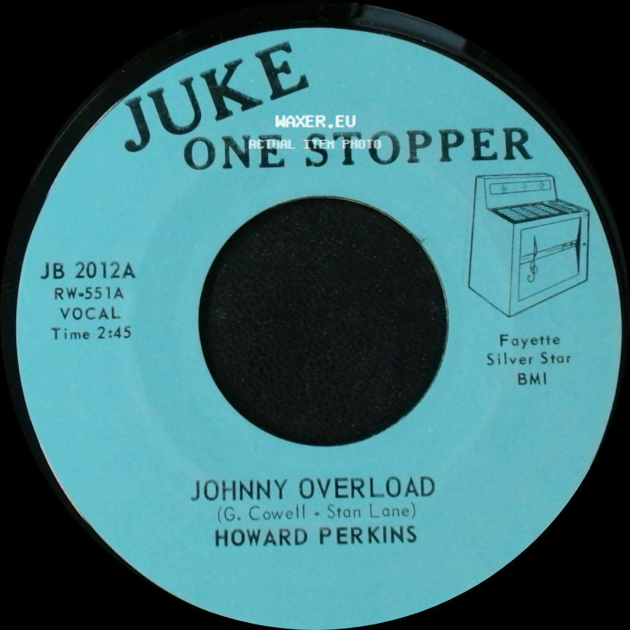 Howard Perkins - Johnny Overload / Under Control side A