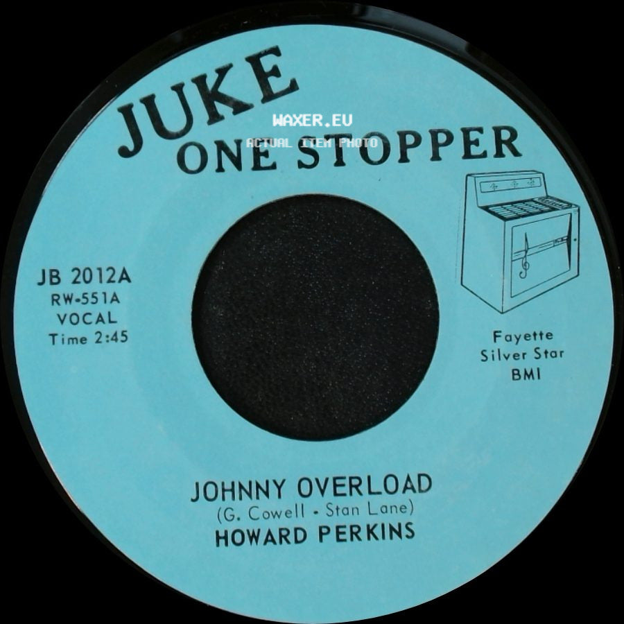Howard Perkins - Under Control / Johnny Overload side B