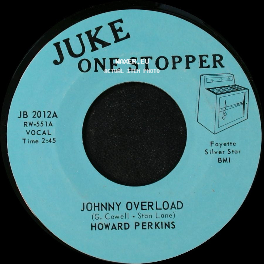 Howard Perkins - Johnny Overload / Under Control side A