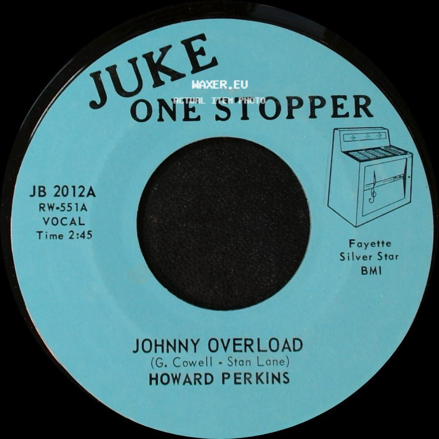 Howard Perkins - Johnny Overload / Under Control side A