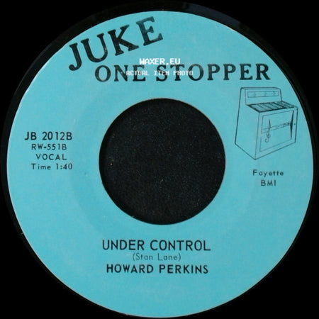 Howard Perkins - Under Control / Johnny Overload side A
