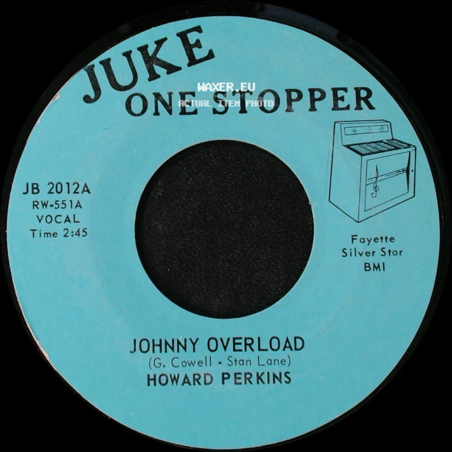 Howard Perkins - Johnny Overload / Under Control side A