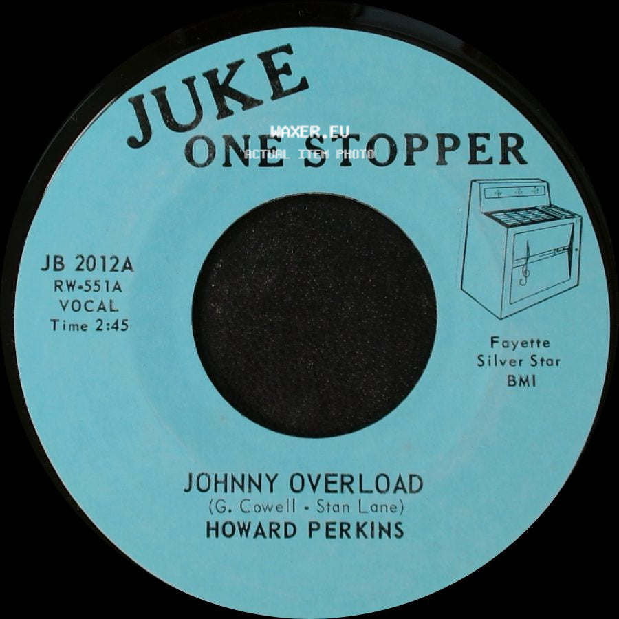 Howard Perkins - Johnny Overload / Under Control side A