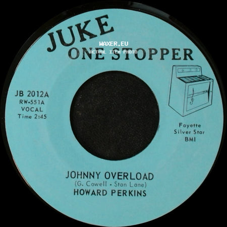 Howard Perkins - Johnny Overload / Under Control side A
