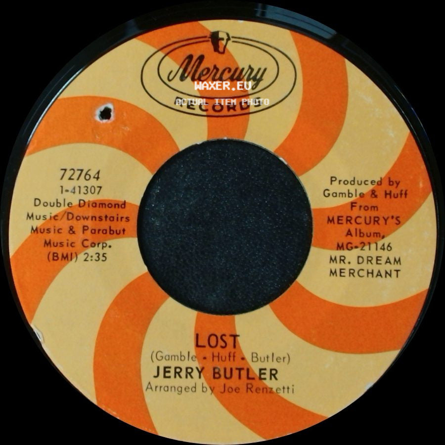 Jerry Butler - Lost / You Don't Know What You Got Until You Lose It side A
