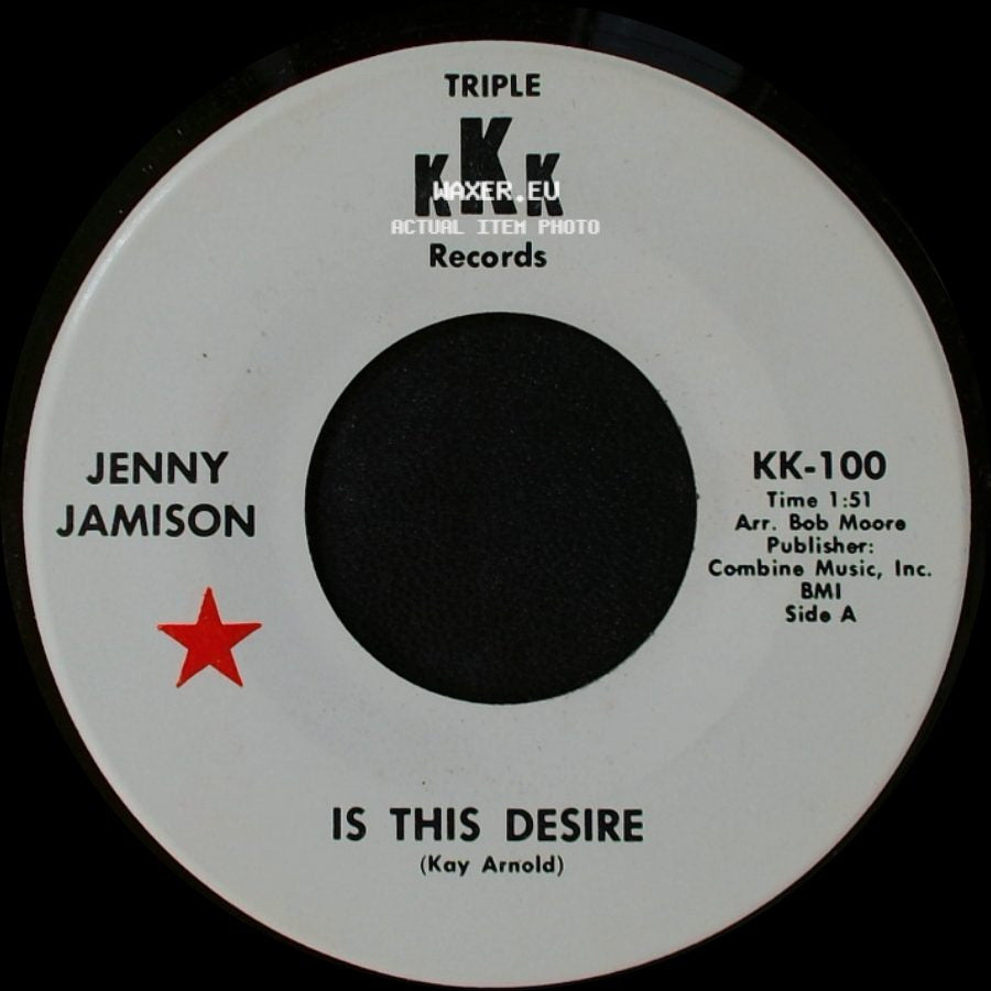 Jenny Jamison - Is This Desire / Don't Invite Us To The Same Party side A