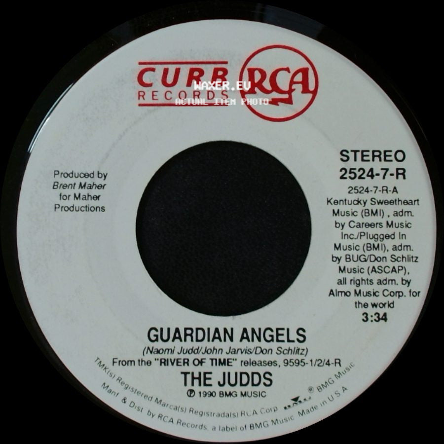 The Judds - Cadillac Red / Guardian Angels side B