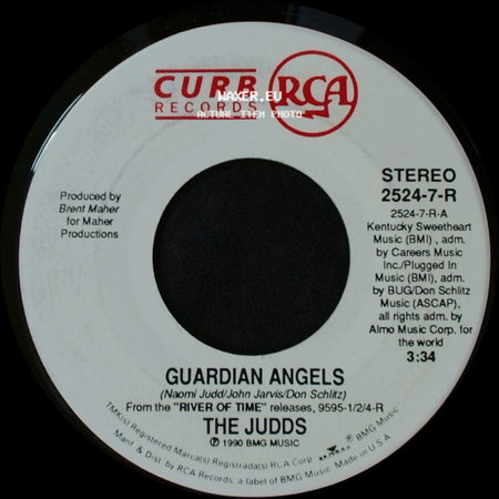 The Judds - Cadillac Red / Guardian Angels side B