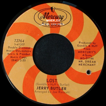 Jerry Butler - Lost / You Don't Know What You Got Until You Lose It side A