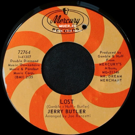 Jerry Butler - Lost / You Don't Know What You Got Until You Lose It side A