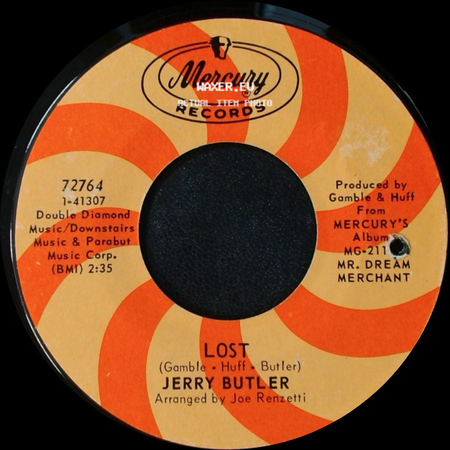 Jerry Butler - Lost / You Don't Know What You Got Until You Lose It side A