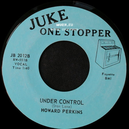 Howard Perkins - Johnny Overload / Under Control side B