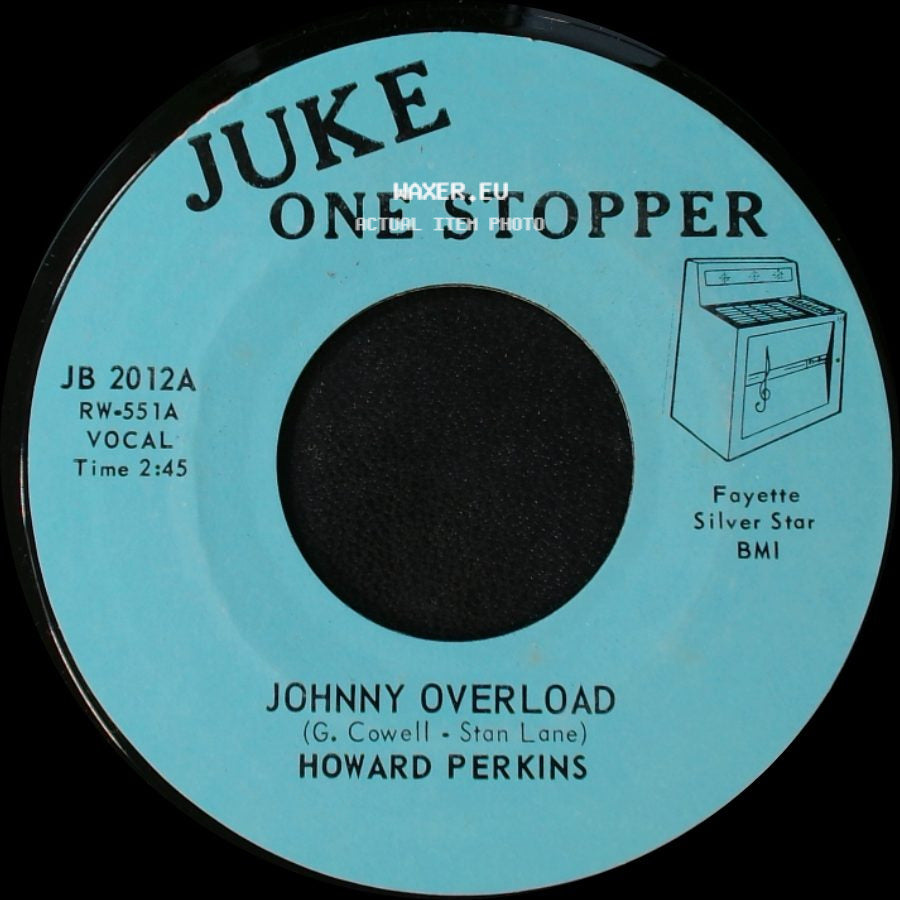 Howard Perkins - Johnny Overload / Under Control side A