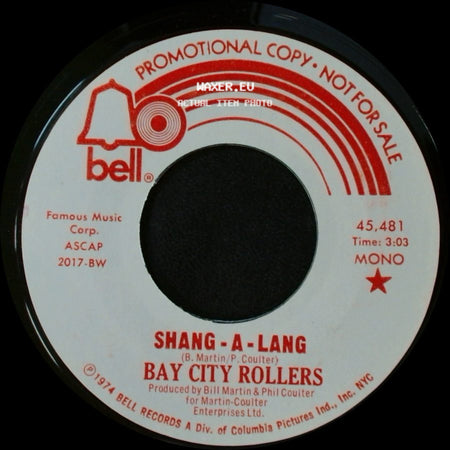 Bay City Rollers - Shang-A-Lang / Shang-A-Lang side A