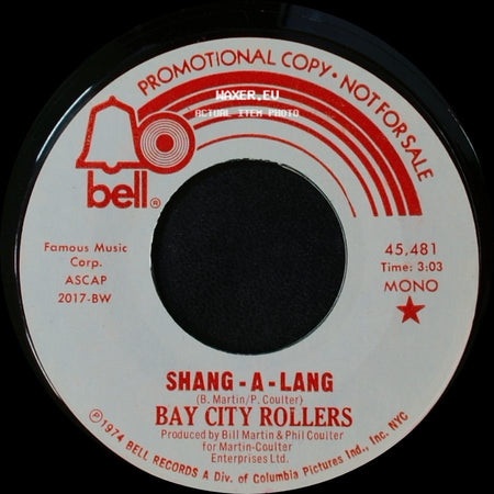 Bay City Rollers - Shang-A-Lang / Shang-A-Lang side A