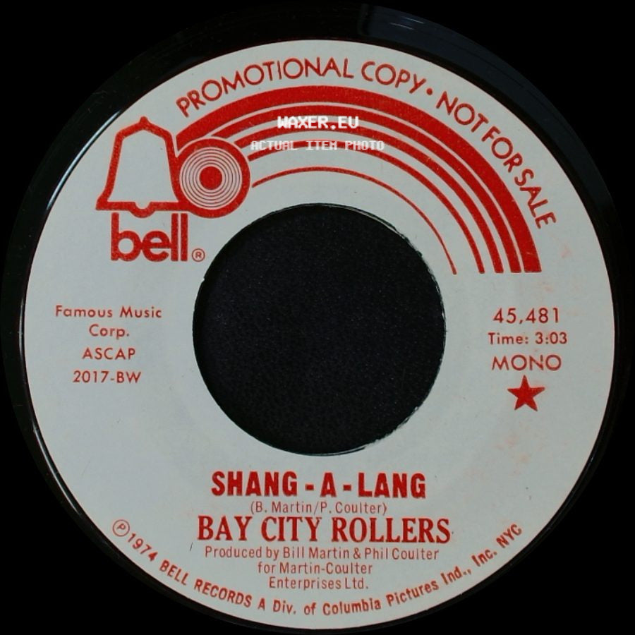 Bay City Rollers - Shang - A - Lang / Shang - A - Lang side A