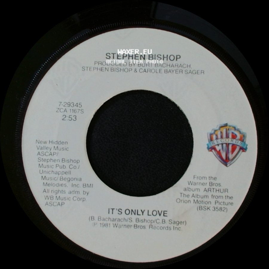 Stephen Bishop - Unfaithfully Yours (One Love) / It's Only Love side B