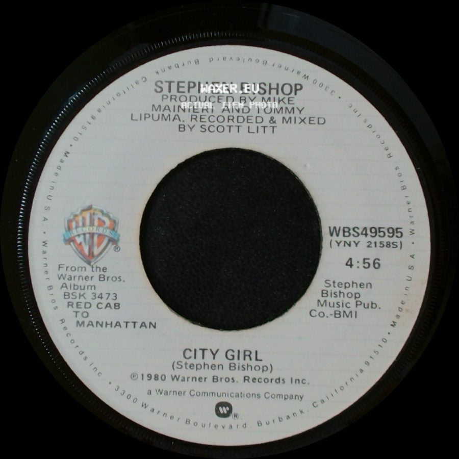 Stephen Bishop - Send A Little Love My Way (Like Always) / City Girl side B