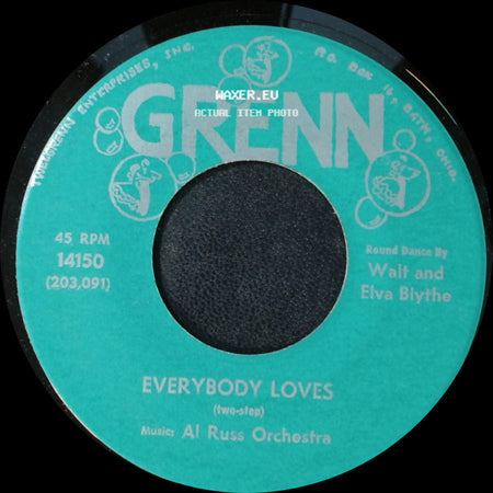 Al Russ Orchestra - With Love / Everybody Loves side B