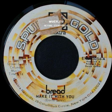 Bread - Make It With You / It Don't Matter To Me side A