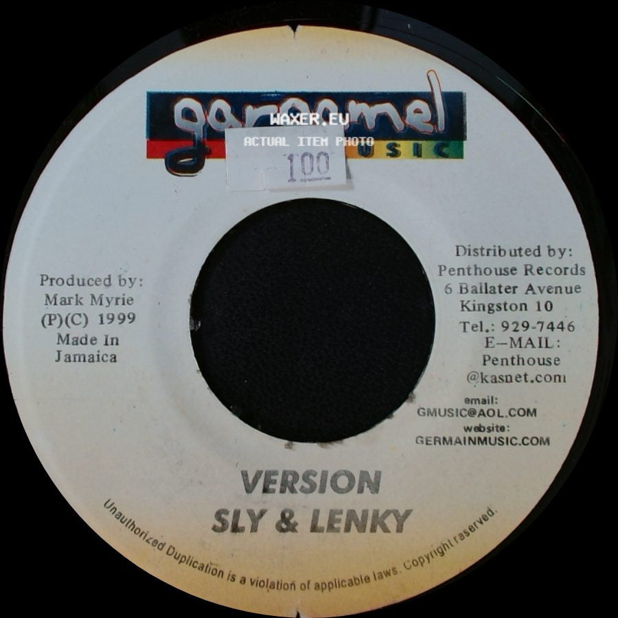 Sly & Lenky / Spragga Benz - Version / Want Mi side A