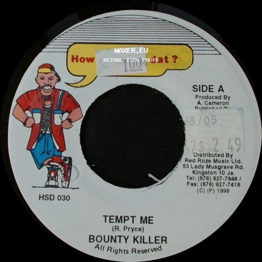 Bounty Killer - Tempt Me / Version side A