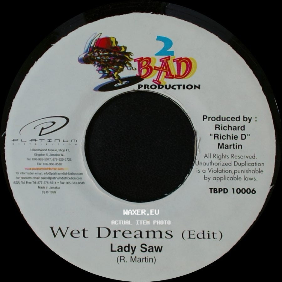 Lady Saw - Wet Dreams (Edit) / Wet Dreams (Raw) side A