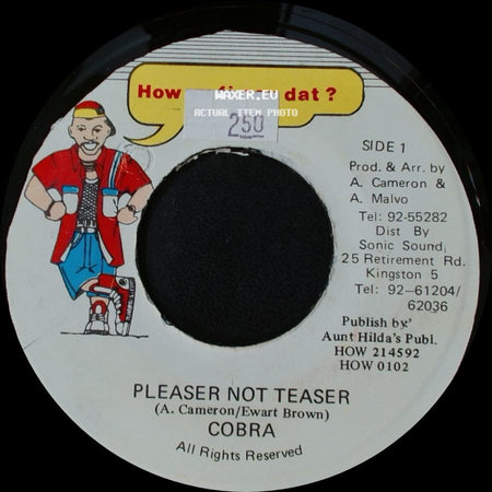 Cobra - Pleaser Not Teaser / Version side A
