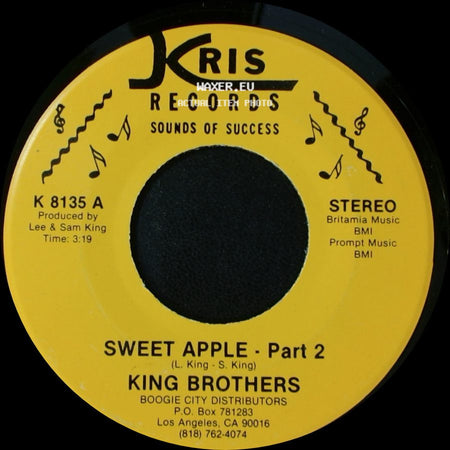 King Brothers - Sweet Apple - Part 2 / Sweet Apple side A