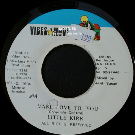 Little Kirk - Version Acid / Make Love To You side B