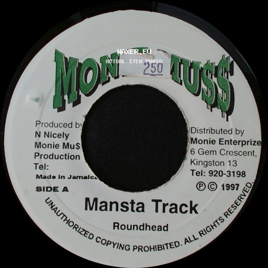 Roundhead - Mansta Track / Version Danny Marshall side A