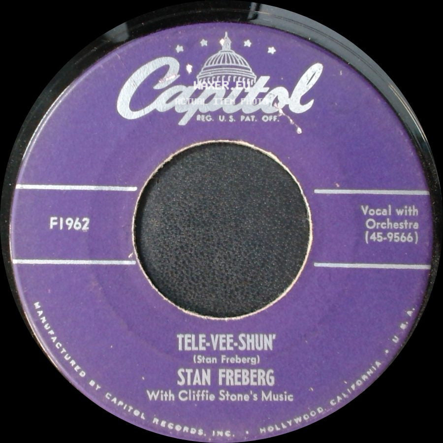 Stan Freberg - Tele-Vee-Shun / Maggie side A