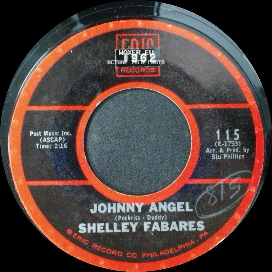 Shelley Fabares - Johnny Loves Me / Johnny Angel side B