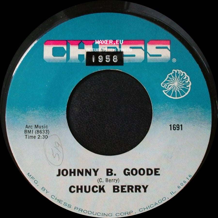 Chuck Berry - Johnny B. Goode / Around & Around side A