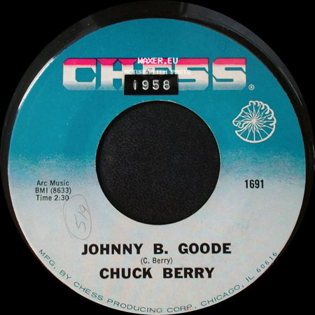 Chuck Berry - Johnny B. Goode / Around & Around side A
