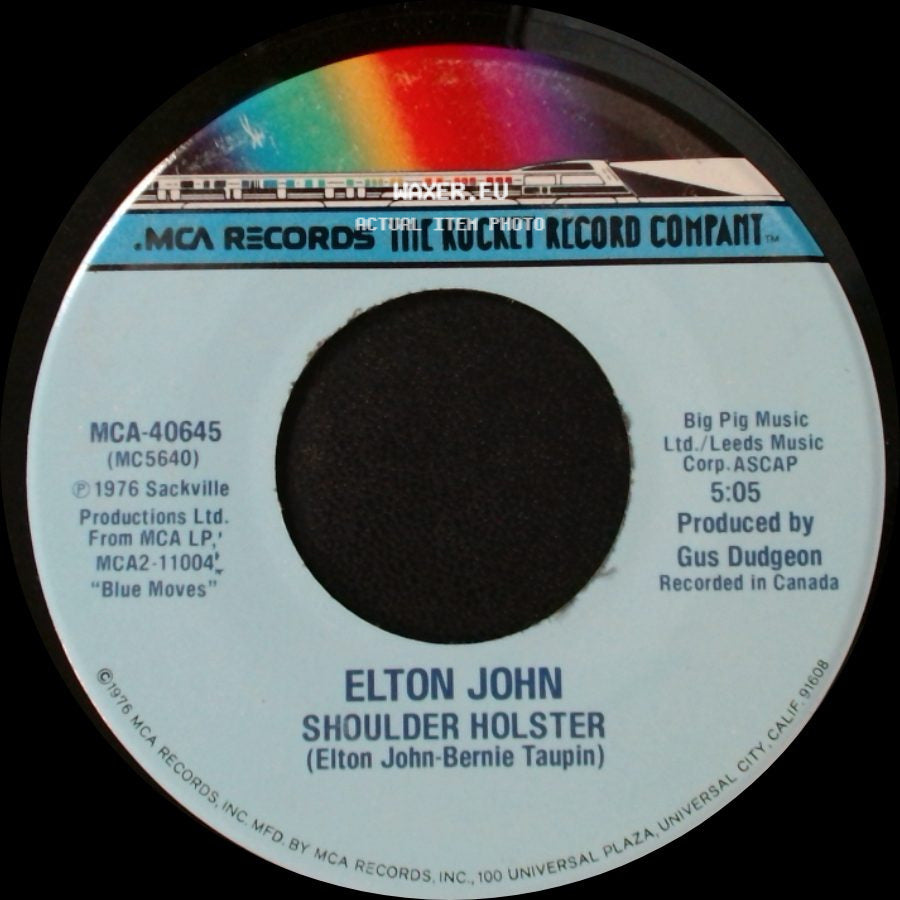 Elton John - Sorry Seems To Be The Hardest Word / Shoulder Holster side B