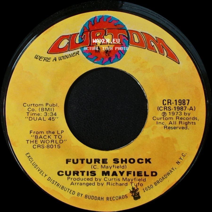 Curtis Mayfield - The Other Side Of Town / Future Shock side B