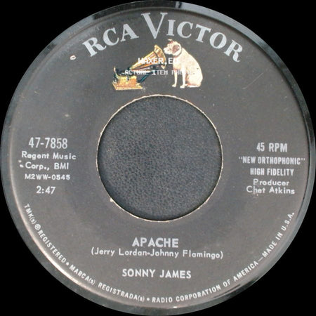 Sonny James - Apache / Magnetism side A