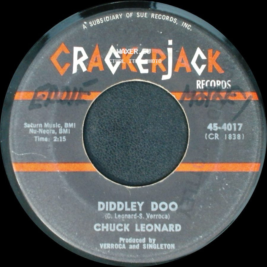 Chuck Leonard - Diddley Doo / Nobody But You Girl side A