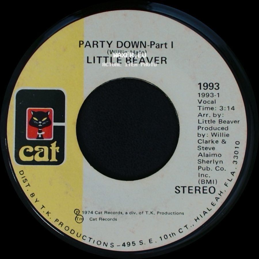 Little Beaver - Party Down-Part I / Party Down-Part 2 side A
