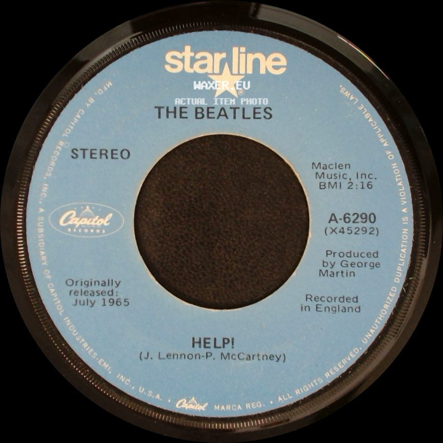 The Beatles - Help! / I'm Down side A