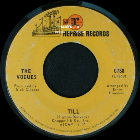 The Vogues - Till / I Will side A
