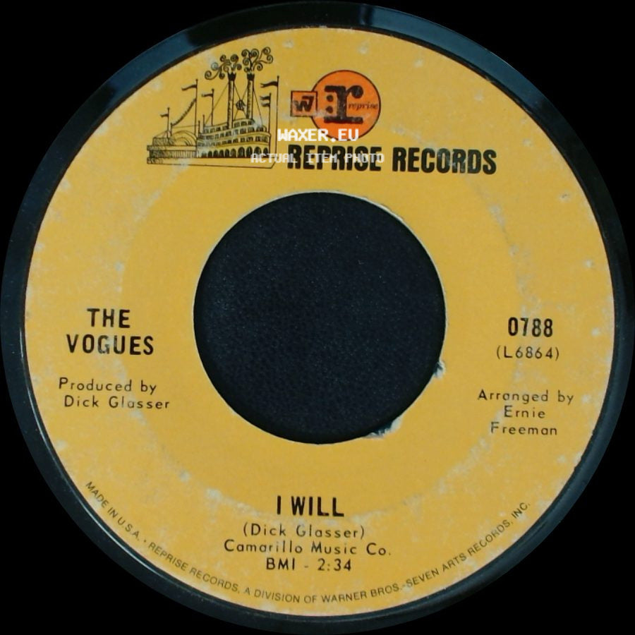The Vogues - Till / I Will side B