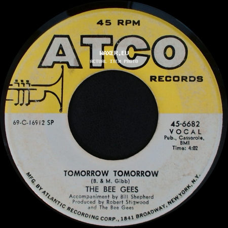 The Bee Gees - Tomorrow Tomorrow / Sun In My Morning side A